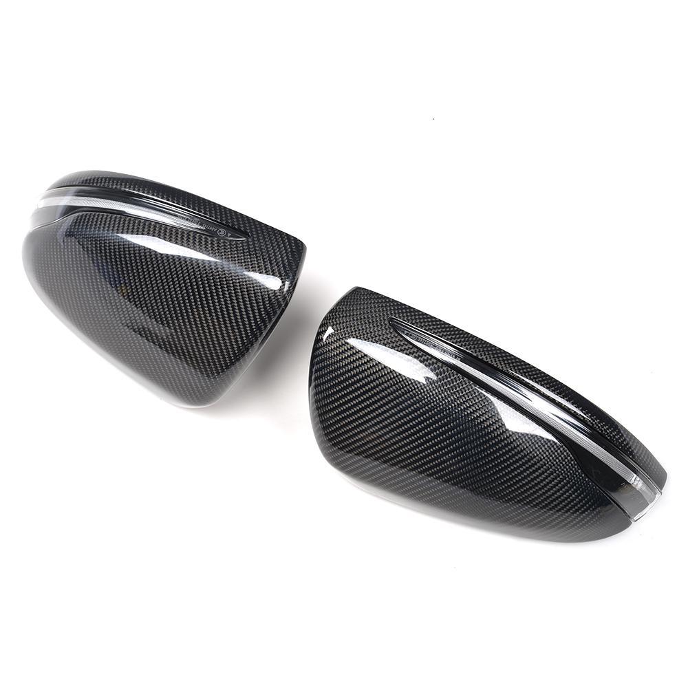 Carbon Fiber Mirror Covers ( Full Replacement ) W205 C class / S class W222