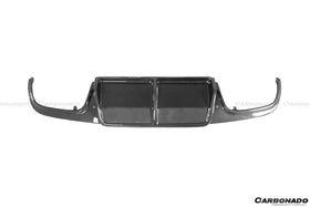2008-2011 Mercedes Benz W204 C63 AMG AK Style Carbon Fiber Rear Lip - 0