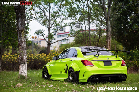 2015- 2018 W205 C63/S AMG Sedan IMP Style Partial Carbon Fiber Full Body Kit