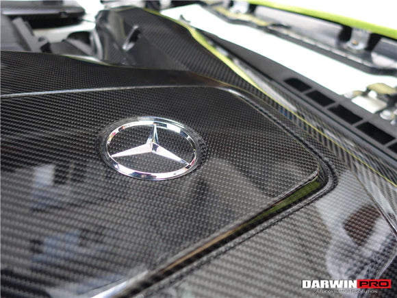 2015-2020 Mercedes Benz AMG GT/GTS Autoclave Carbon Fiber Engine Cover Replacement
