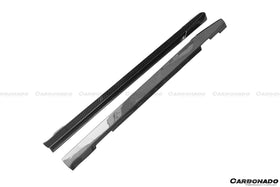 2008-2014 Mercedes Benz W204 C63 AMG Sedan VS Style Carbon Fiber Side Skirts - 0