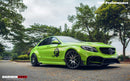 2015- 2018 W205 C63/S AMG Sedan IMP Style Partial Carbon Fiber Full Body Kit-7