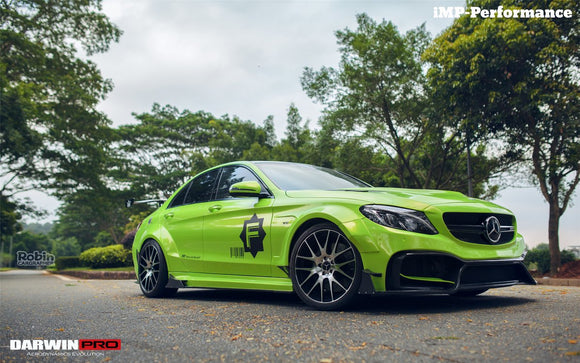 2015- 2018 W205 C63/S AMG Sedan IMP Style Partial Carbon Fiber Full Body Kit