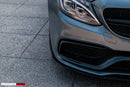 2015-2021 Mercedes Benz W205 C63/S AMG Coupe BKSS Style Carbon Fiber Front Lip-6