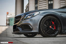 2015-2021 Mercedes Benz W205 C63/S AMG Coupe BKSS Style Carbon Fiber Front Lip-4