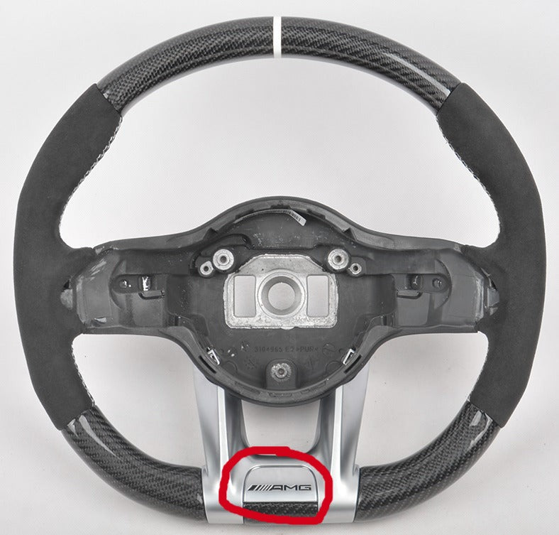 Facelift Steering Wheel AMG Custom AMG Logo-2