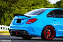 2015-2021 Mercedes Benz C-Class W205 Sedan RT Style Trunk Spoiler-7