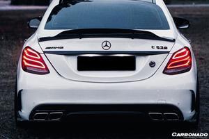 2015-2021 Mercedes Benz C-Class W205 Sedan RT Style Trunk Spoiler
