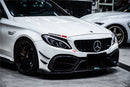 2015-2021 Mercedes Benz W205 C63/S AMG Coupe IMP Style Partial Carbon Fiber Front-13
