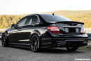 2008-2014 Mercedes Benz W204 C63 AMG RZ Style Carbon Fiber Side Skirts-7
