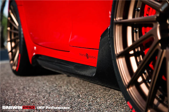 2015-2022 Mercedes Benz AMG GT/GTS IMP Style Partial Carbon Fiber Side Skirts