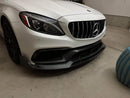 W205 Carbon fiber front lip Coupe/Sedan-7