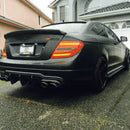 C63 Carbon Fiber Side Skirts-3