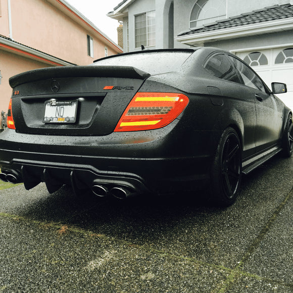 C63 Carbon Fiber Side Skirts