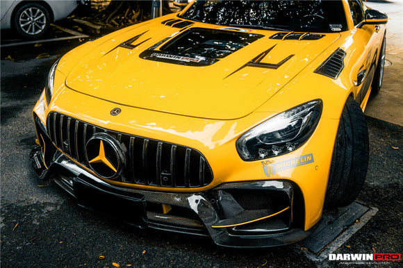 2015-2021 Mercedes Benz AMG GT/GTS/GTC/GTR BK Style Partial Carbon Fiber Front Fender