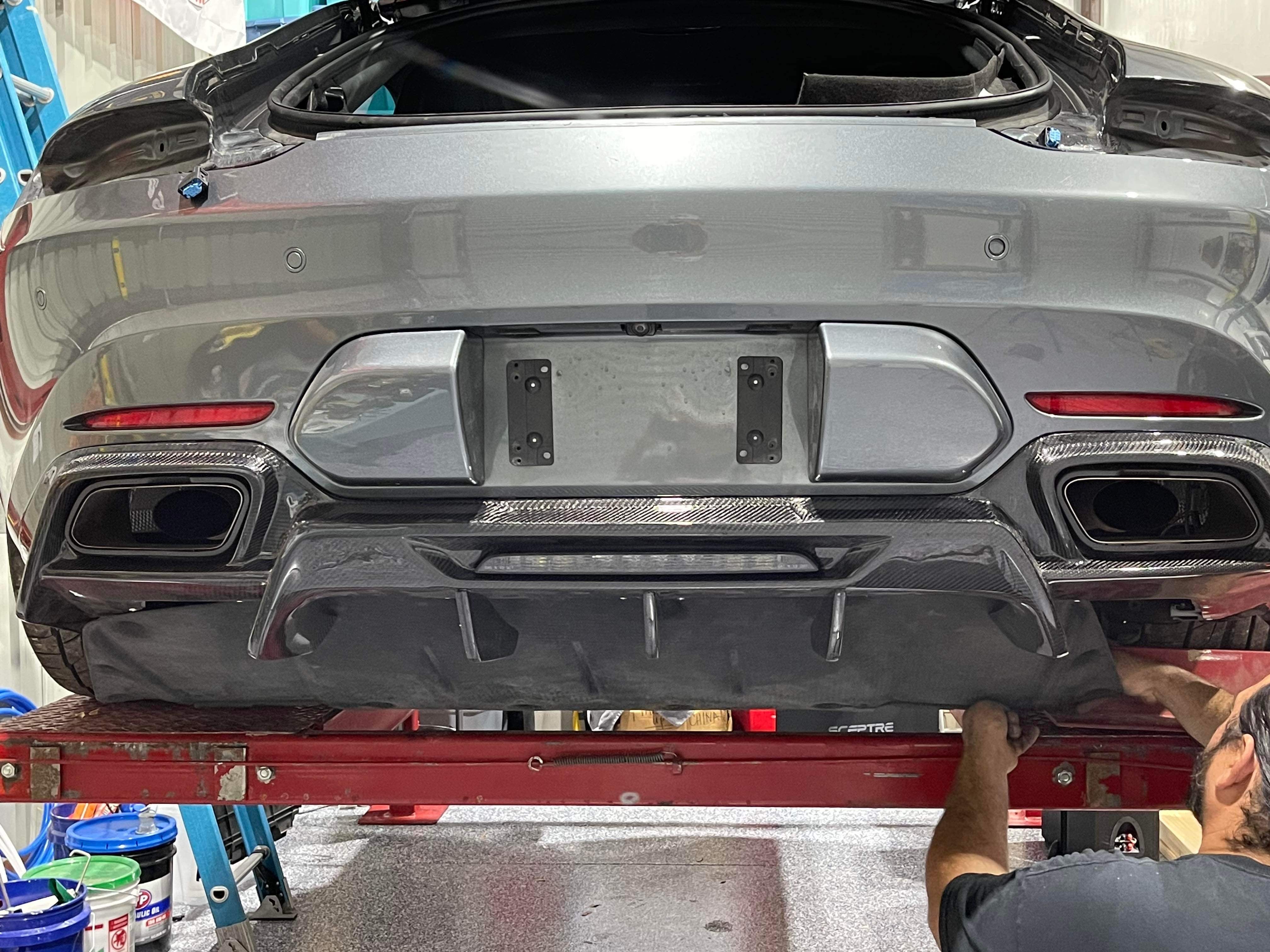 AMG GT/S/C Rear Diffuser | Zefer Performance