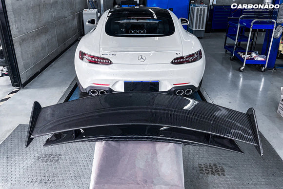 2015-2020 Mercedes Benz AMG GT/GTS/GTC RZS Style Carbon Fiber Trunk Spoiler