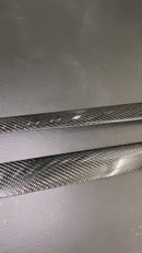 Carbon Fiber side skirt covers-5