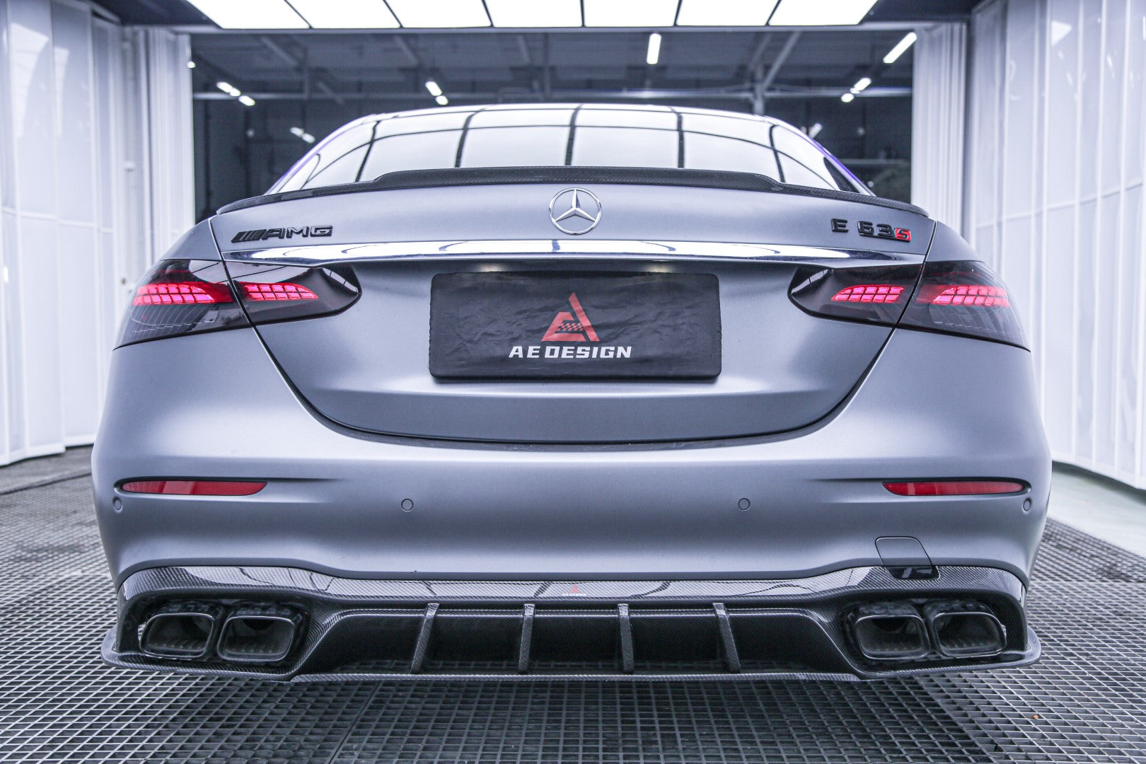 Armorextend AE Design Carbon Fiber Rear Spoiler for Mercedes Benz E350 E450 E53 E63 W213