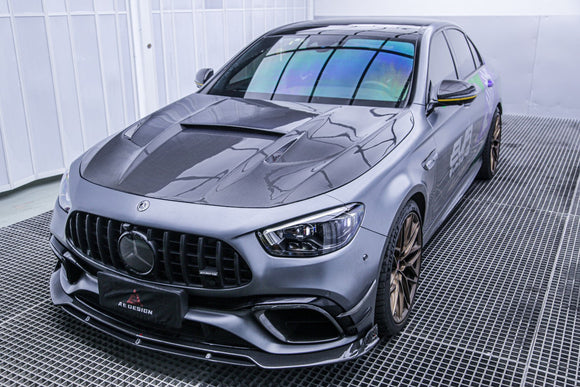 Armorextend AE Design Carbon Fiber Front Lip Splitter for Mercedes Benz W213 E63 2021-ON