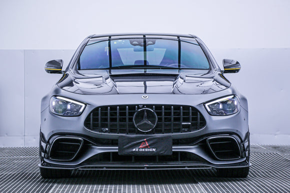 Armorextend AE Design Carbon Fiber Front Lip Splitter for Mercedes Benz W213 E63 2021-ON