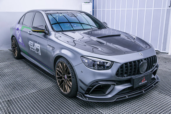 Armorextend AE Design Carbon Fiber Front Lip Splitter for Mercedes Benz W213 E63 2021-ON
