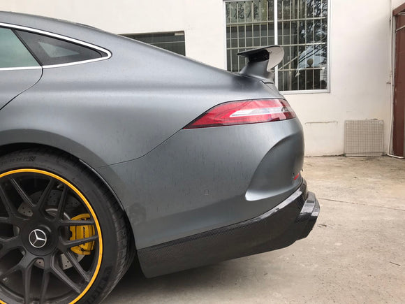 SD Carbon B Style Pre-preg Carbon Fiber Rear Diffuser for Mercedes Benz AMG GT50 GT53 4 Door X290 2019-ON