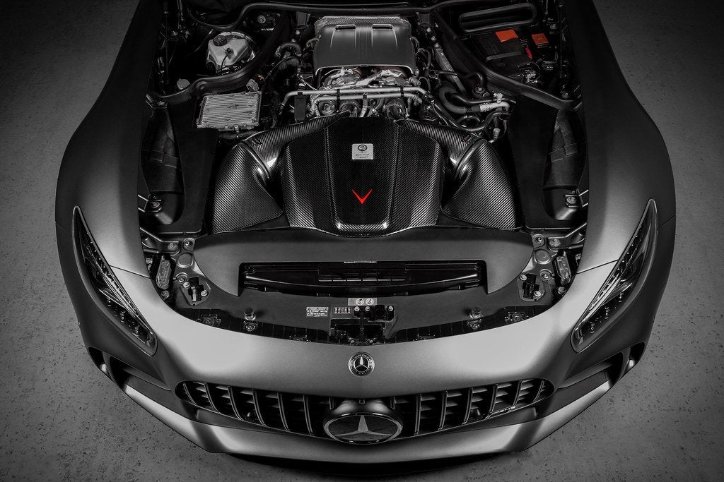 EVENTURI MERCEDES AMG GT CARBON INTAKE + ENGINE COVER - 0