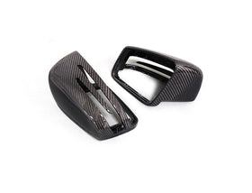 Aero Republic Carbon Fiber Mirror Cover Replacement For Mercedes Benz W204 W211 W207 W221 C117 W218 W216 X204