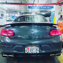 Aero Republic 2015-2021 Carbon Fiber Rear Spoiler RT Style for Mercedes Benz W205 C300 C43 C63 C63s AMG Coupe 2 Door Sedan 4 Door-3