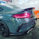 Aero Republic 2015-2021 Carbon Fiber Rear Spoiler RT Style for Mercedes Benz W205 C300 C43 C63 C63s AMG Coupe 2 Door Sedan 4 Door-5
