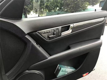 Aero Republic Mercedes Benz W204 C63 Carbon Fiber Interior Trim Set Stick On / Replacement - 0