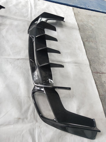 Aero Republic Carbon Fiber PD Style Rear Diffuser for Mercedes Benz C190 AMG GT GTS 2015-ON - 0