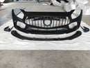 Aero Republic PD Style Carbon Fiber Front Bumper & Lip & Canards for Mercedes Benz C190 AMG GT GTS Pre-facelift 2015-2017-22