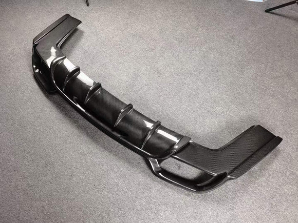 Aero Republic Carbon Fiber PD Style Rear Diffuser for Mercedes Benz C190 AMG GT GTS 2015-ON
