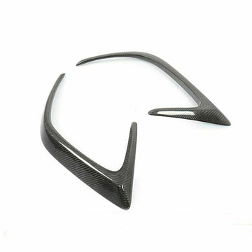 Aero Republic Carbon Fiber Rear Bumper Canards Valences Trim For W205 C300 C43 C63 AMG Coupe Sedan 2 Door 4 Door 2015-ON