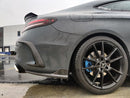 Aero Republic Carbon Fiber Rear Bumper Canards Valences Trim For W205 C300 C43 C63 AMG Coupe Sedan 2 Door 4 Door 2015-ON-9