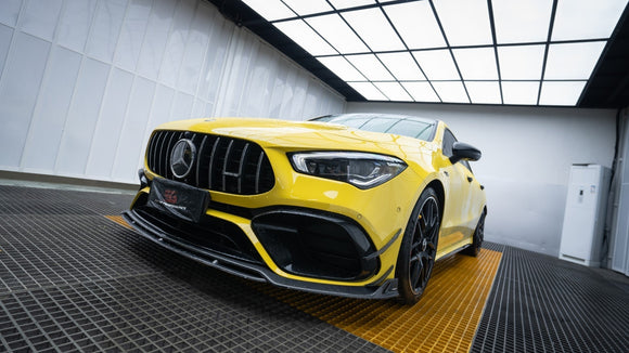 ArmorExtend AE Design Carbon Fiber Front Lip Splitter For CLA C118 CLA45 CLA45S