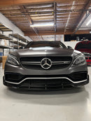 W205 Carbon fiber front lip Coupe/Sedan-10