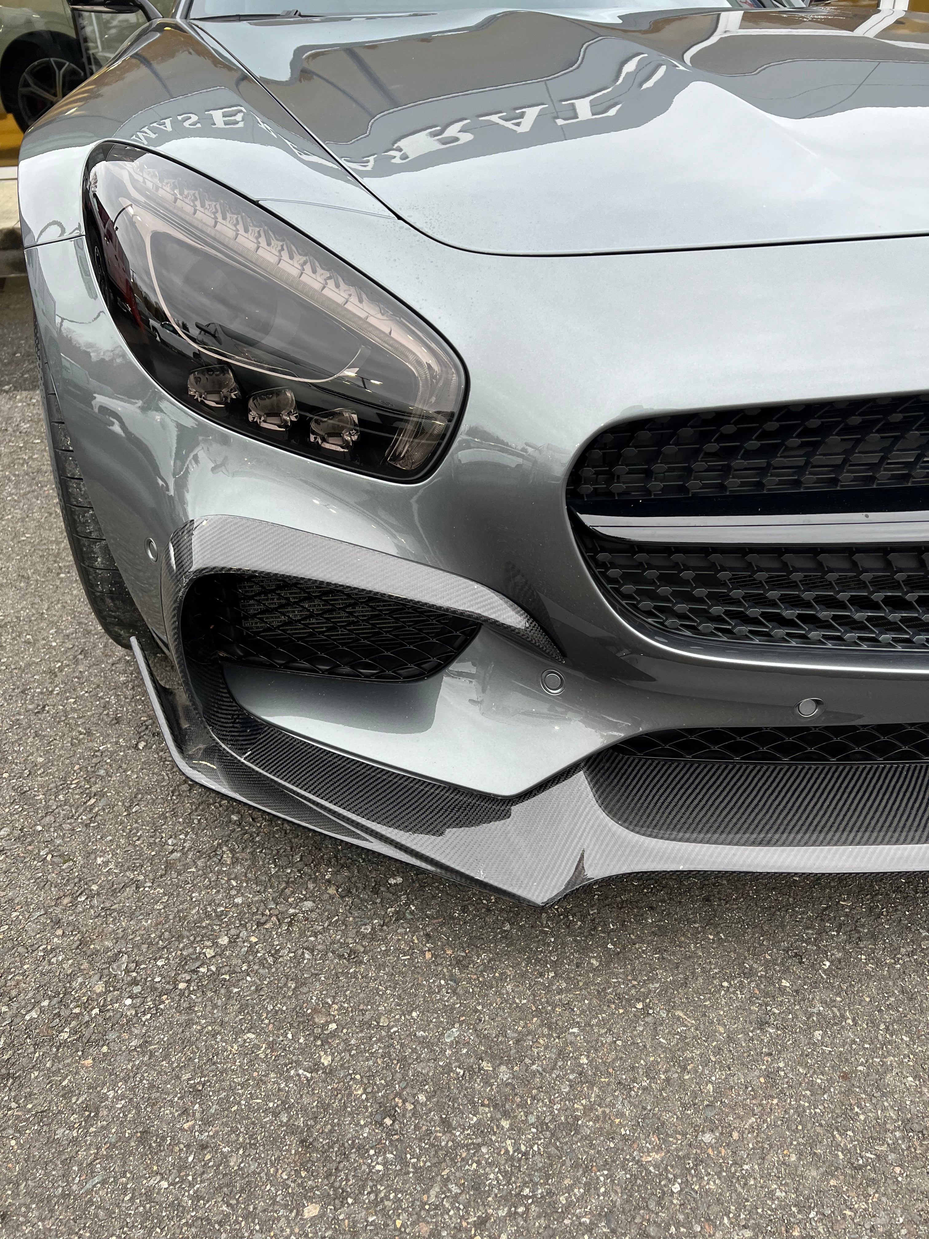 Carbon Fiber Front Lip for Mercedes Benz AMG GT S