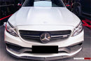 2015-2021 Mercedes Benz W205 C63/S AMG Carbon Fiber Front Canards-10