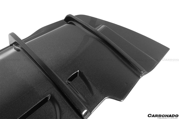 2015-2018 W205 C63/S AMG Coupe PS Style Rear Diffuser