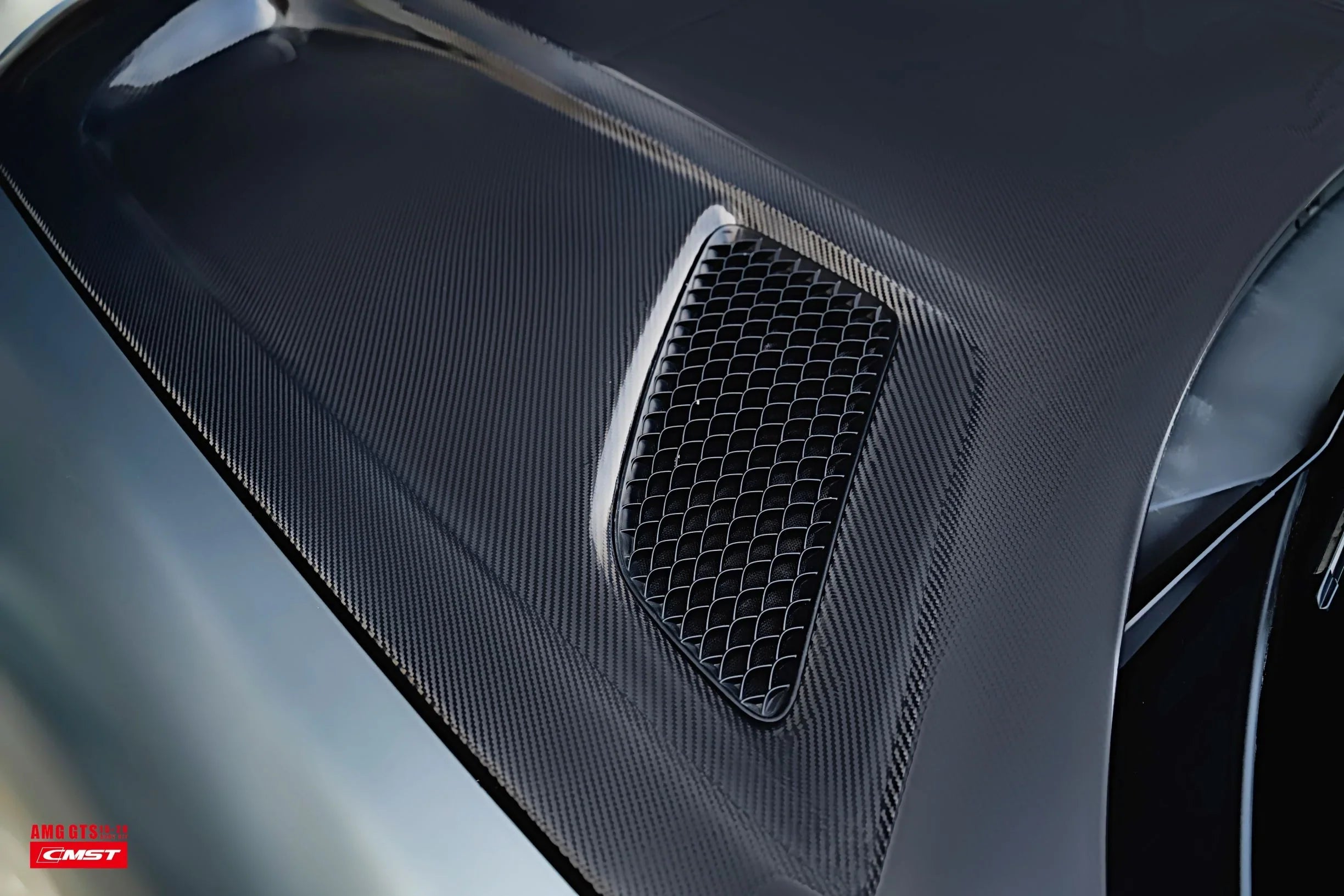 CMST Tuning Carbon Fiber Hood  Black Series Style for Mercedes Benz C190 AMG GT GTS GTC GTR-6