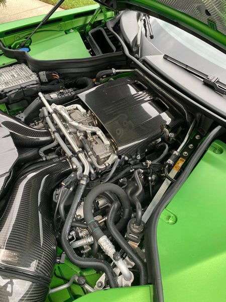 Carbon Fiber Engine Cover for Mercedes Benz AMG GT & GTS & GTC & GTR 2015+