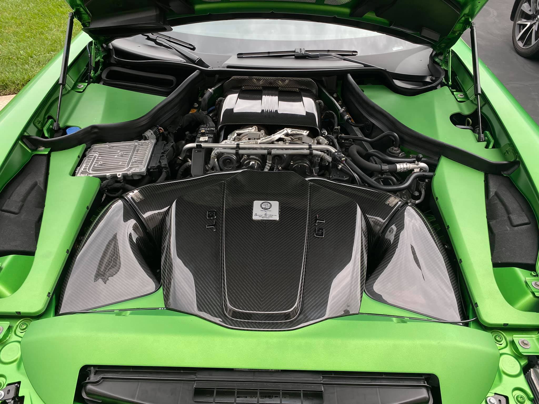 CMST Carbon Fiber Engine Cover for Mercedes Benz AMG GT & GTS & GTC & GTR 2015-ON-6