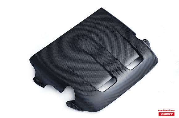 CMST Carbon Fiber Engine Cover for Mercedes Benz AMG C63 (2015-2020)