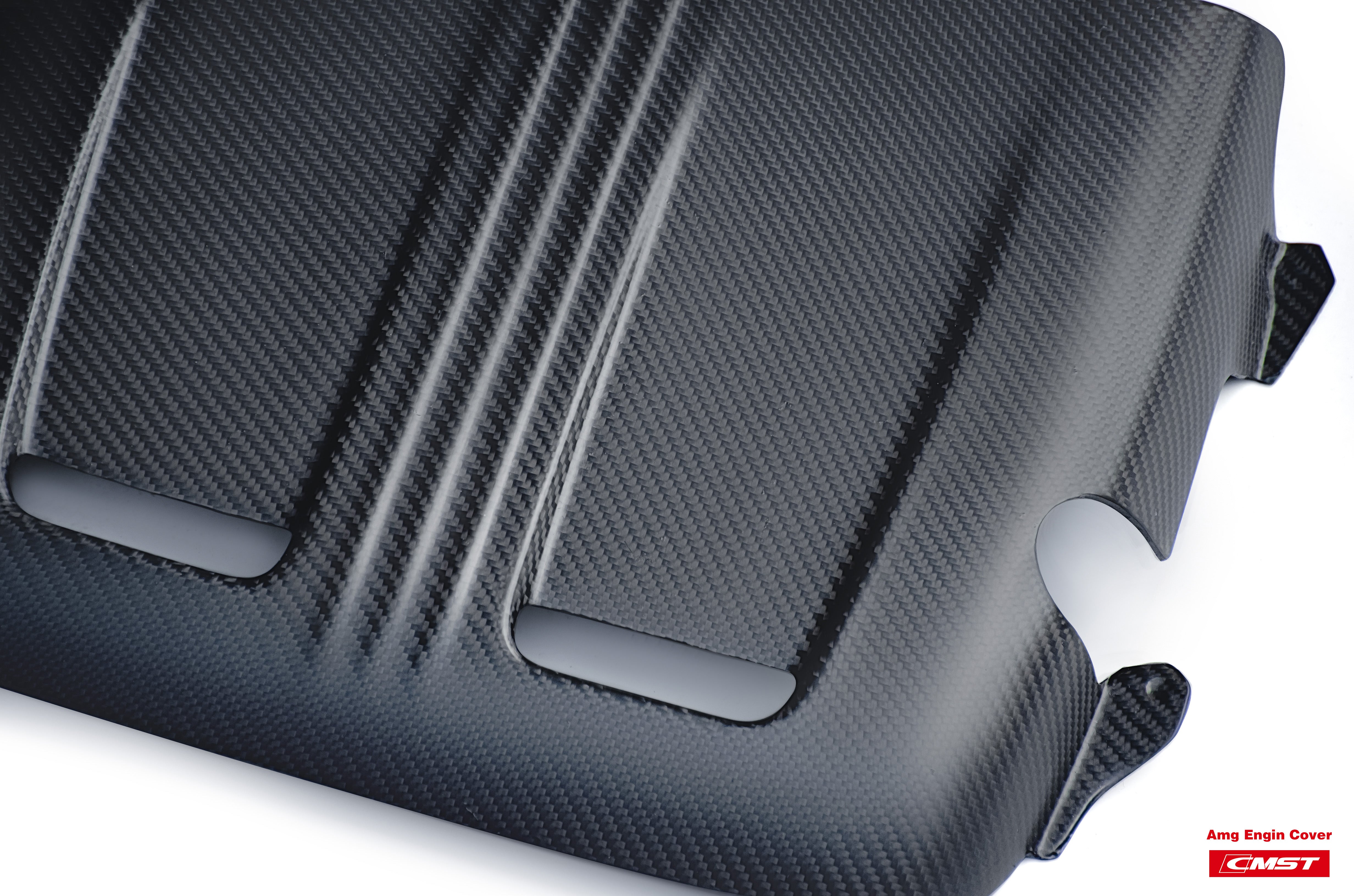 CMST Carbon Fiber Engine Cover for Mercedes Benz AMG C63 (2015-2020)-18