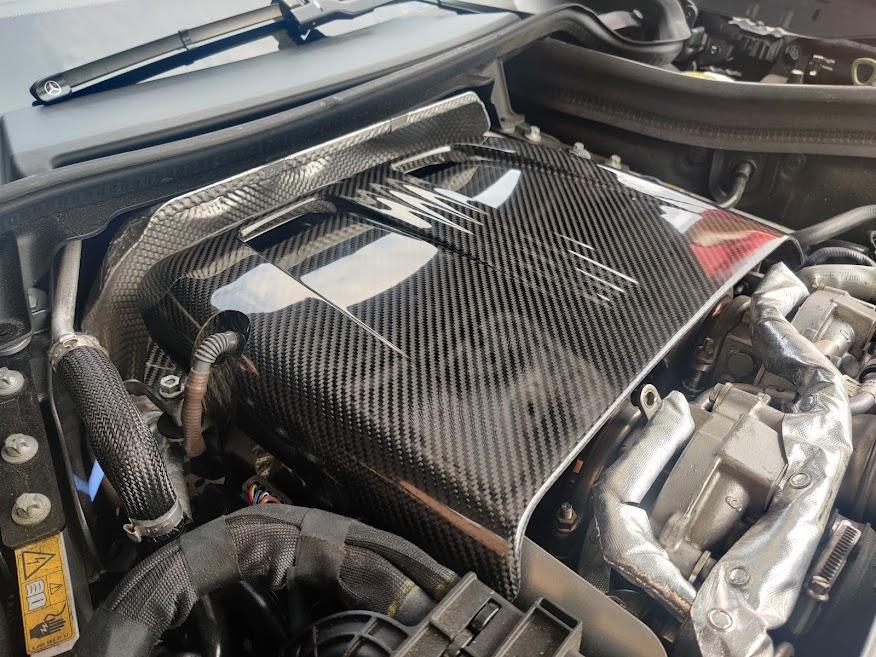 CMST Carbon Fiber Engine Cover for Mercedes Benz AMG GT & GTS & GTC & GTR 2015-ON-4