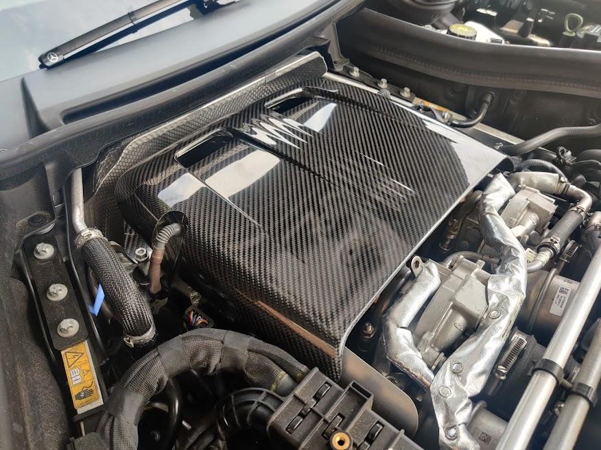 CMST Carbon Fiber Engine Cover for Mercedes Benz AMG GT & GTS & GTC & GTR 2015-ON-3