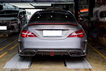CMST Carbon Fiber Rear Diffuser for C117 2014-2019 CLA-250 CLA-45 AMG - 0